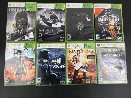 Xbox 360 games lot - of, 8
